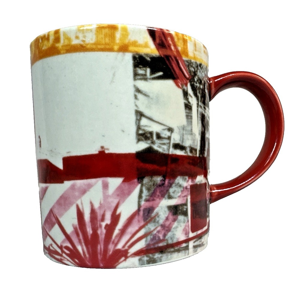 West Elm Robert Rauschenberg Mug | Rauschenberg Art Work Mug Caryatid Cavalcade